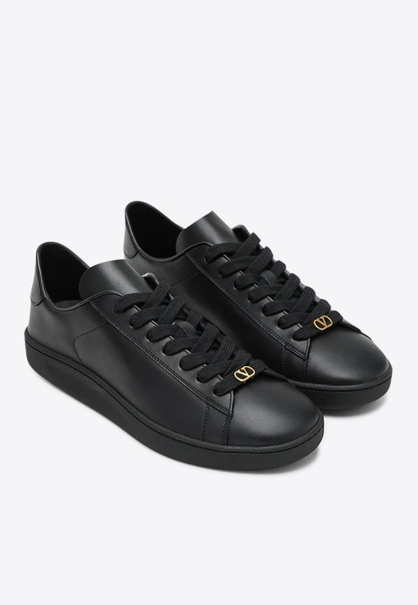 Valentino Royco Lace-Up Sneakers Black 7Y2S0K34BYA/R_VALE-CMJ