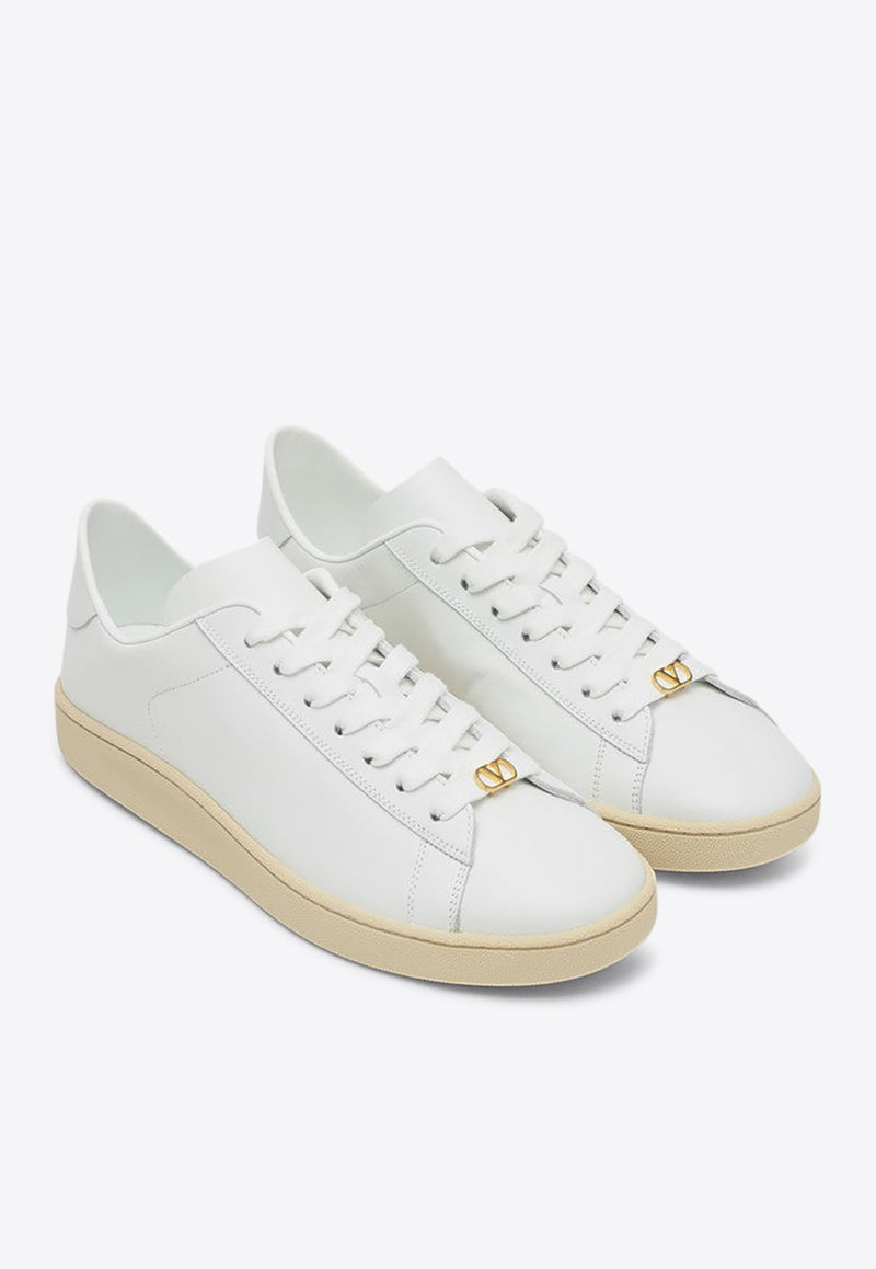 Valentino Royco Leather Sneakers White 7Y2S0K34BYA/R_VALE-DU2