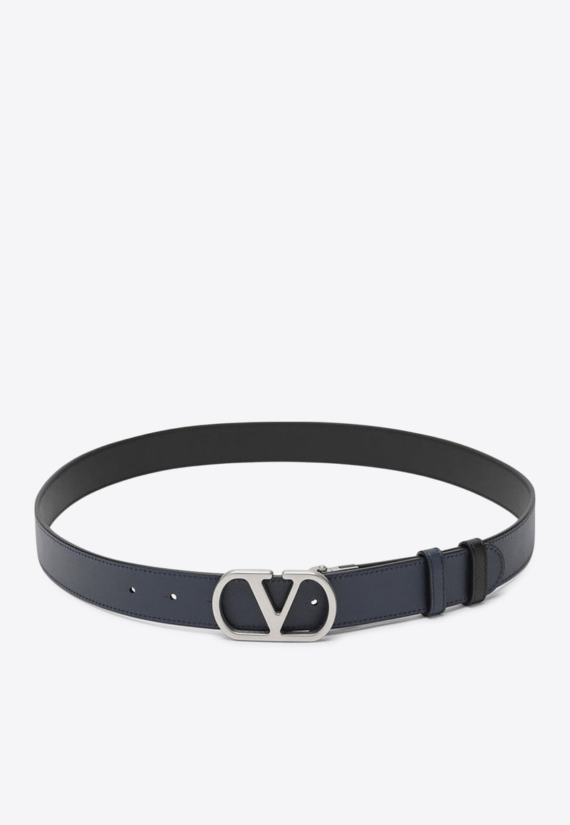 Valentino Reversible VLogo Signature Belt Black 7Y2T0SQ3UPC/R_VALE-M77