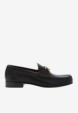 Signature VLogo Leather Loafers