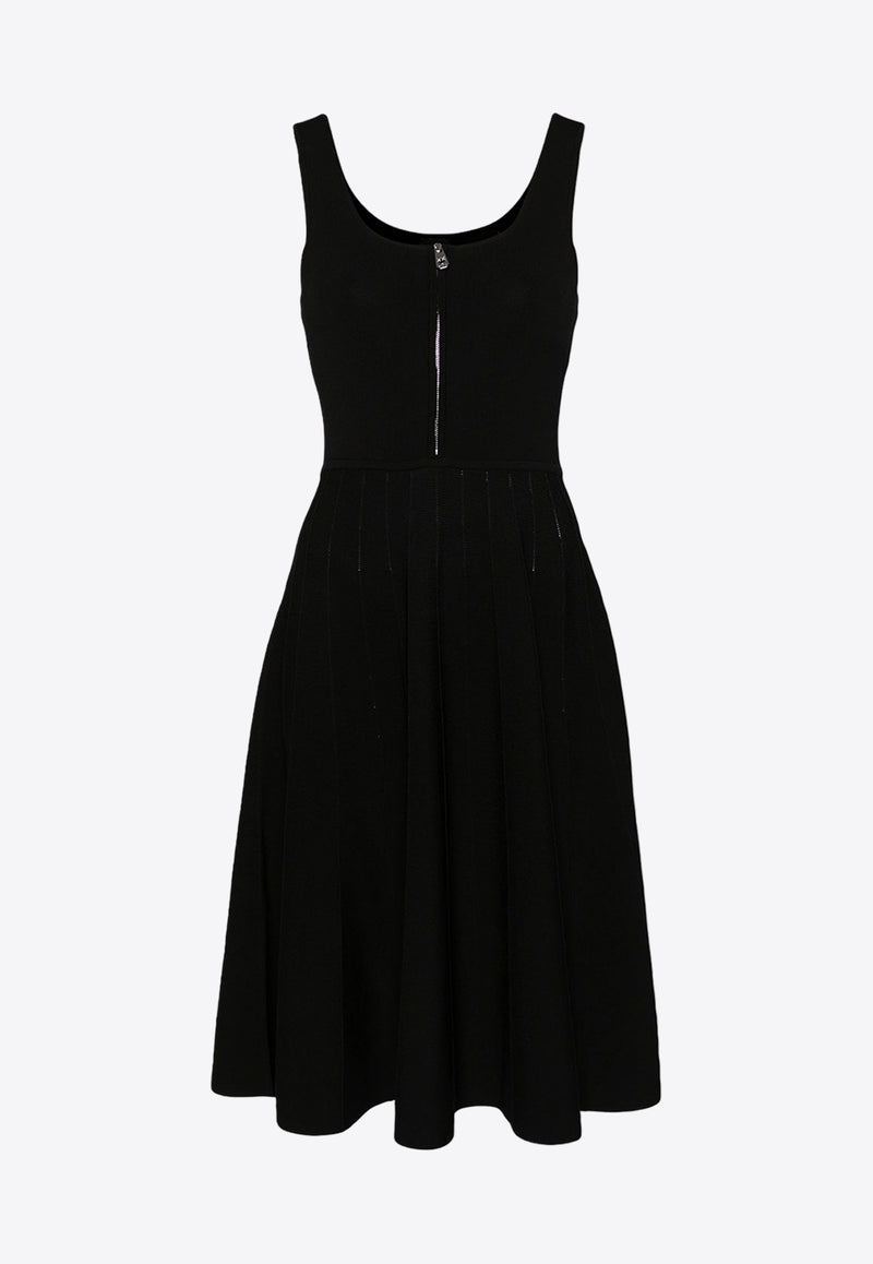 PINKO Sleeveless Flared Dress Black 104009A237_Z99