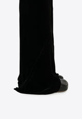 Rick Owens Porterville Velvet Loose Pants Black RP02D3301V_09