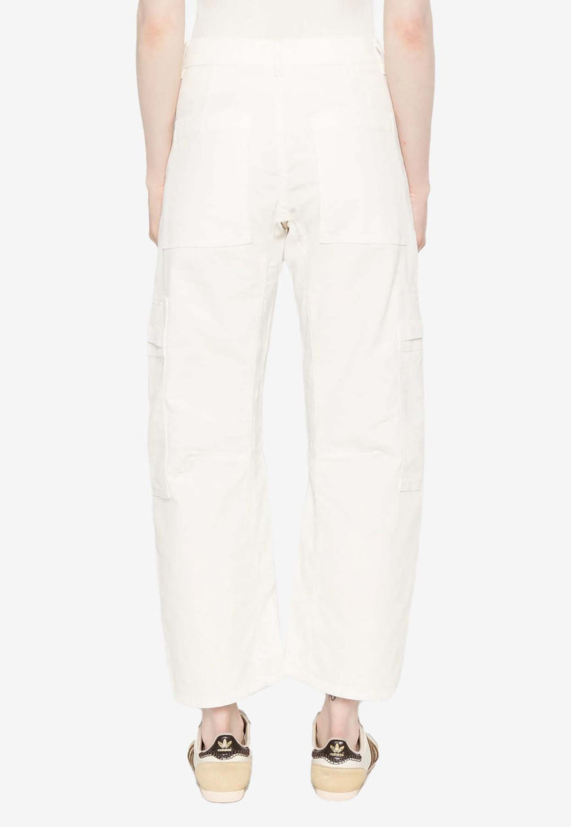 Citizens Of Humanity Marcelle Corduroy Cargo Pants White 2078041_pmina