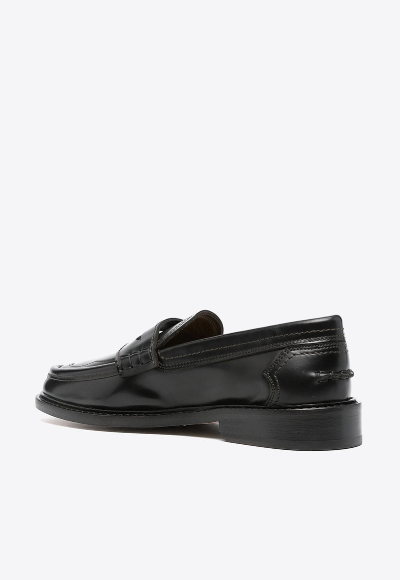 Paul Smith Toluca Leather Penny Loafers Black W1STOL01NLEA_79