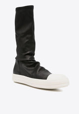 Rick Owens Sock Sneaks High-Top Sneakers Black RP02D3895LS_911