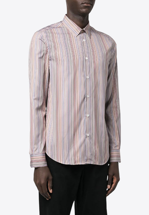 Paul Smith Striped Slim-Fit Shirt Multicolor M1R006LL00811_92