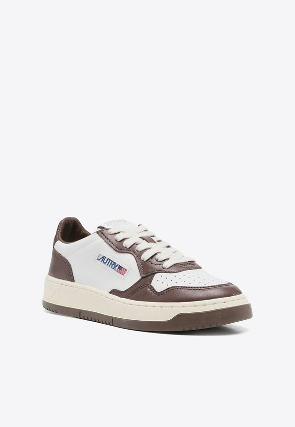 Autry Medalist Contrast Bicolor Sneakers White AULWWB_46