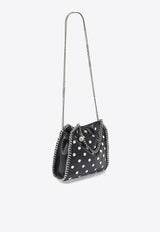 Stella McCartney Mini Falabella Studded Tote Bag Black 371223WP0454_1000