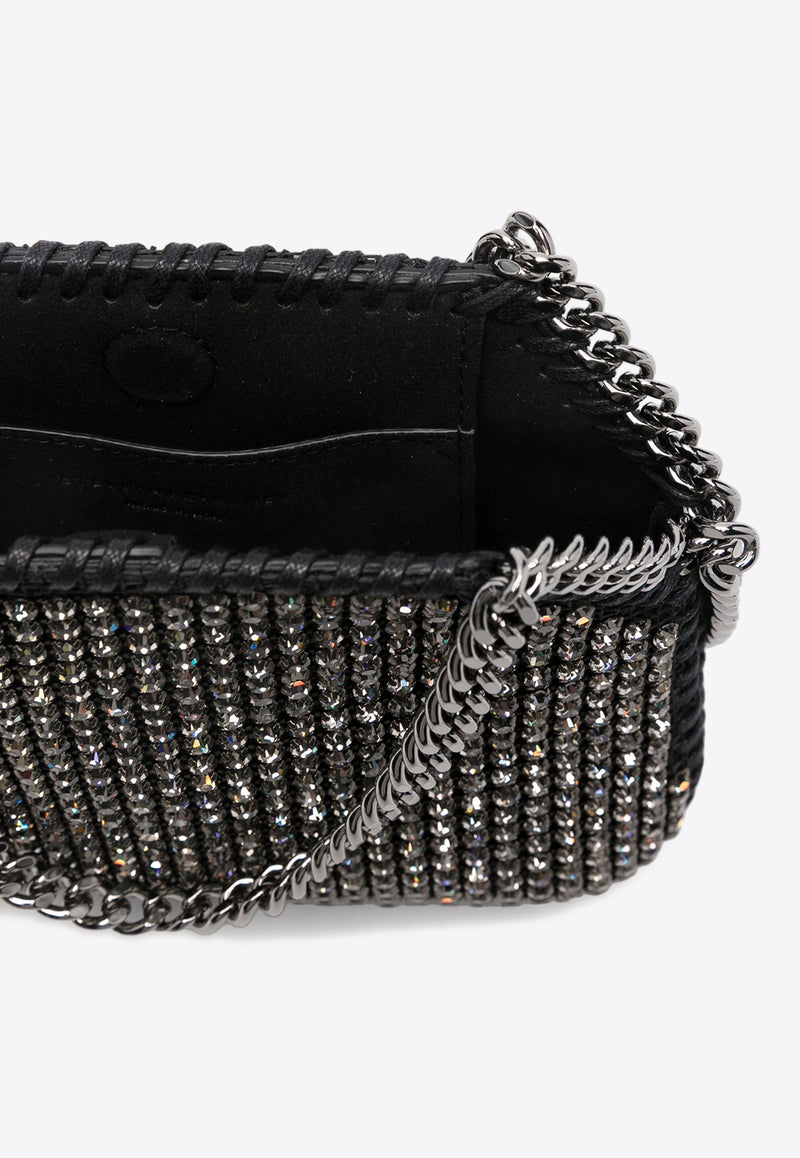 Stella McCartney Mini Falabella Crystal Tote Bag Black 700109WP0461_1000