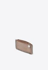 Stella McCartney Falabella Chain-Trimmed Cardholder Pink 422364WP0301_6500