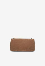 Saint Laurent Calypso Leather Crossbody Bag Caramel 800916AAEEL/Q_YSL-2374