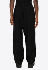 Y-3 3-stripes Straight-Leg Pants Black JD9791_BLACK