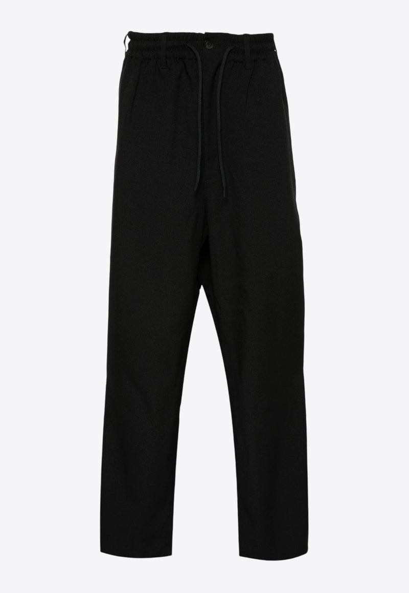 Y-3 3-stripes Straight-Leg Pants Black JD9791_BLACK