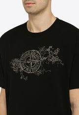 Stone Island Logo Print Crewneck T-shirt 80152RCE8/O_STONE-V0029