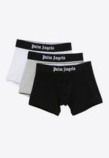 Palm Angels Logo Waistband Boxers - Set of 3 Multicolor PMUH004C99FAB003_8410