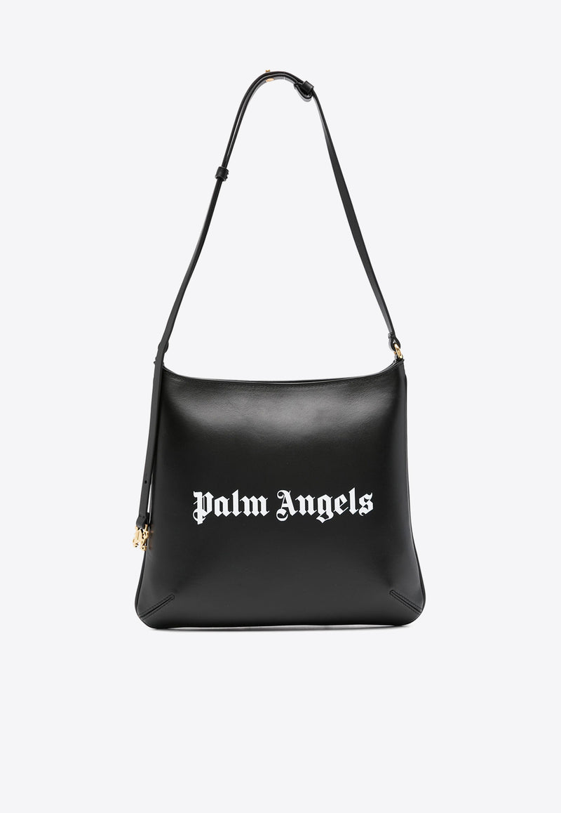 Palm Angels Large Giorgina Shoulder Bag Black PWNN035F24LEA002_1001