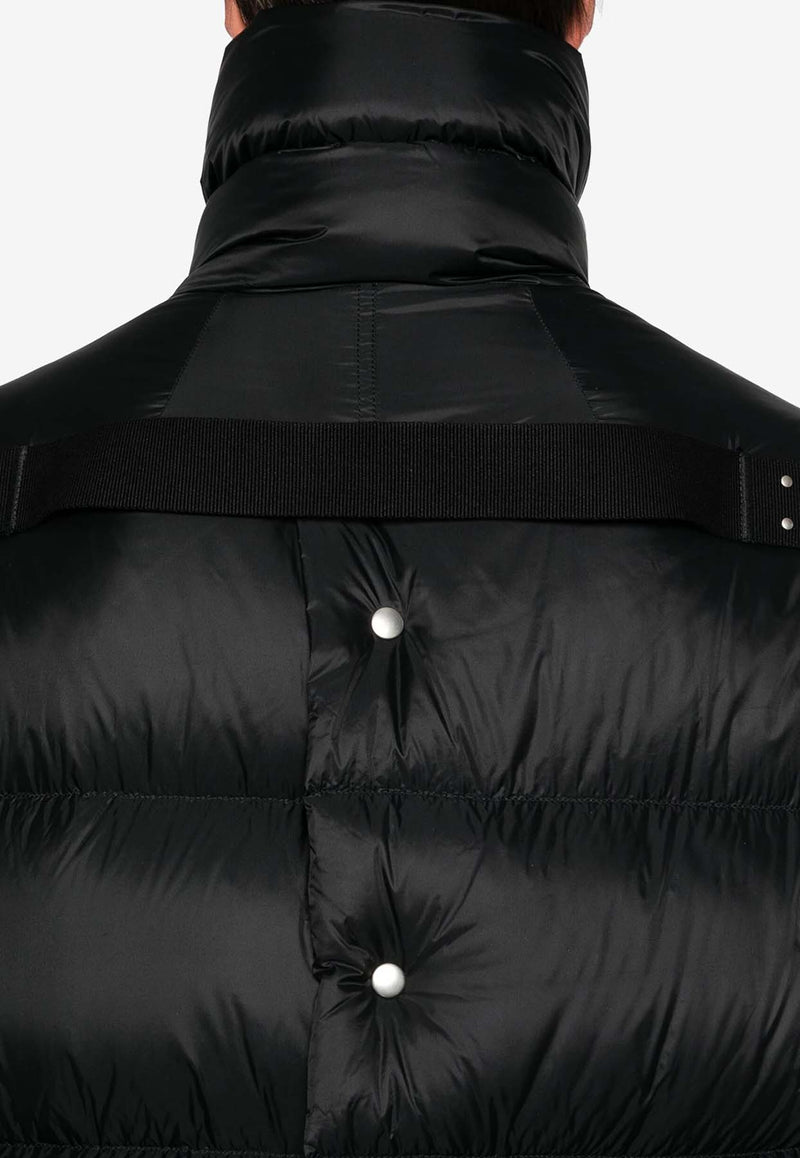 Rick Owens Turtle Quilted Down Jacket  Black RU02D6790NPD3_09