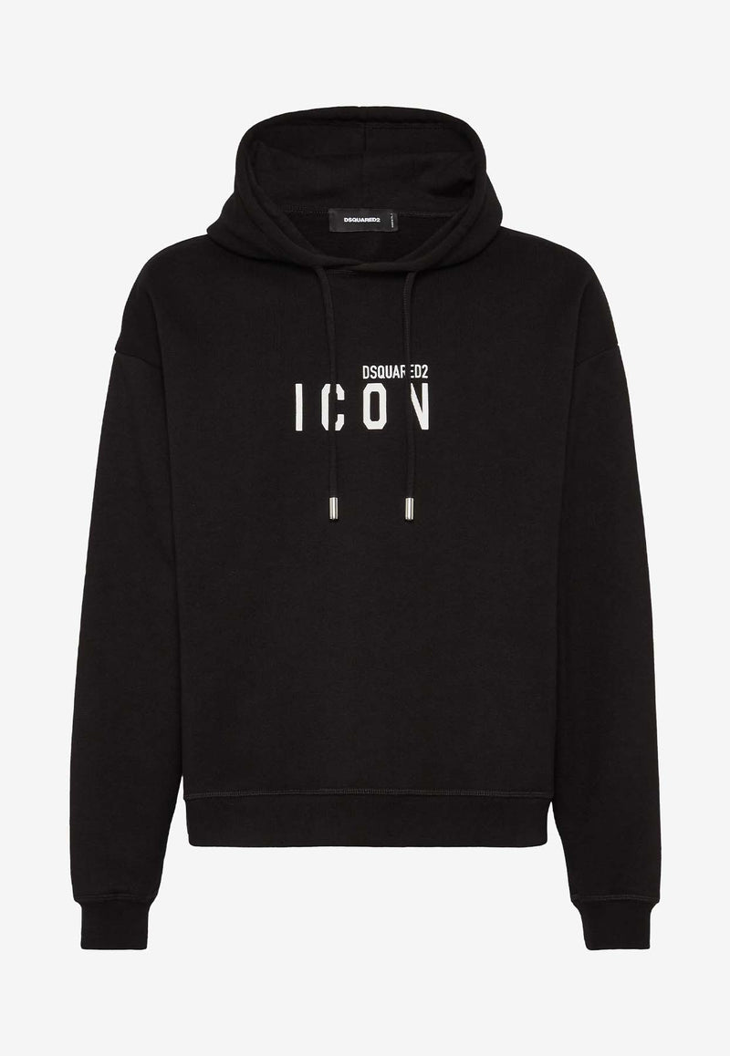 Dsquared2 Icon Hooded Sweatshirt Black S79GU0134S25516_900