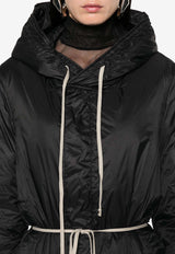 Rick Owens DRKSHDW Fishtail Hooded Parka Black DS02D2900NP_09