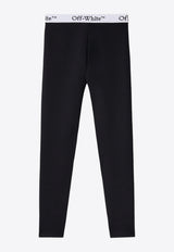 Off-White Printed Performance Leggings Black OWVV003F24JER001_1010