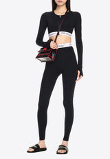 Off-White Printed Performance Leggings Black OWVV003F24JER001_1010