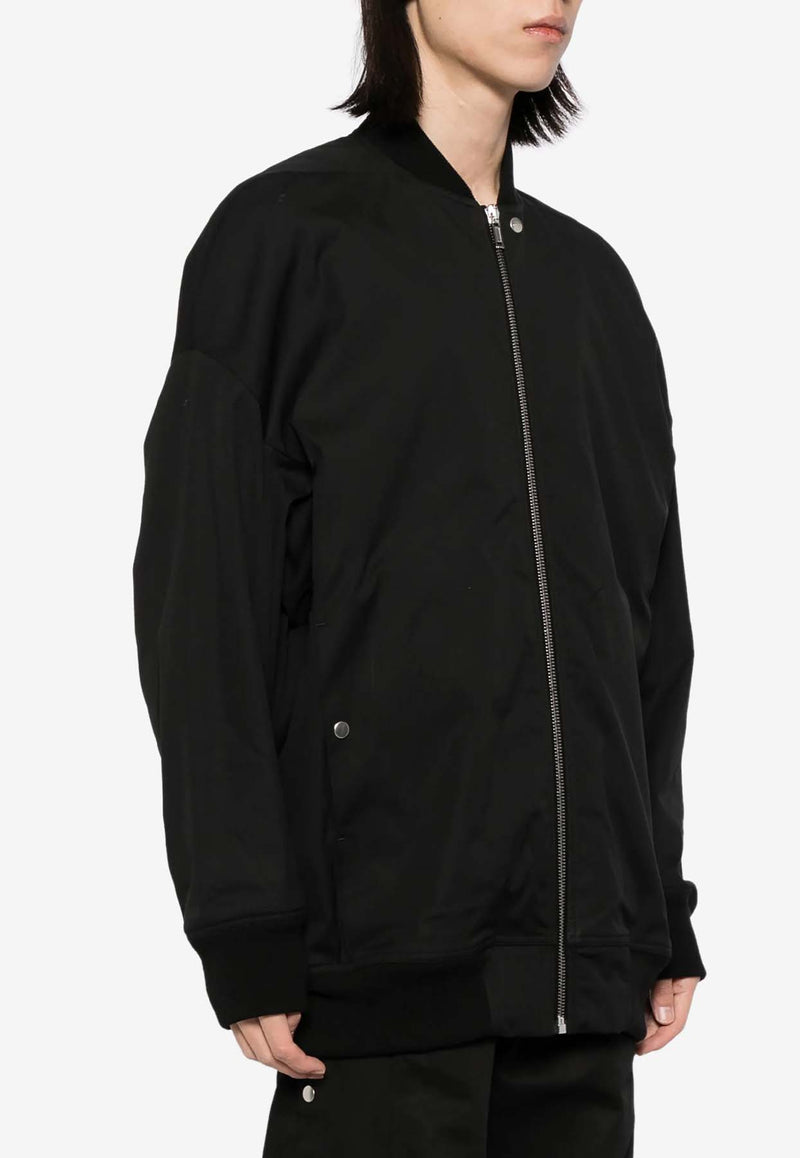 Rick Owens Jumbo Peter Flight Bomber Jacket Black RR02D6795TEEM7_0908