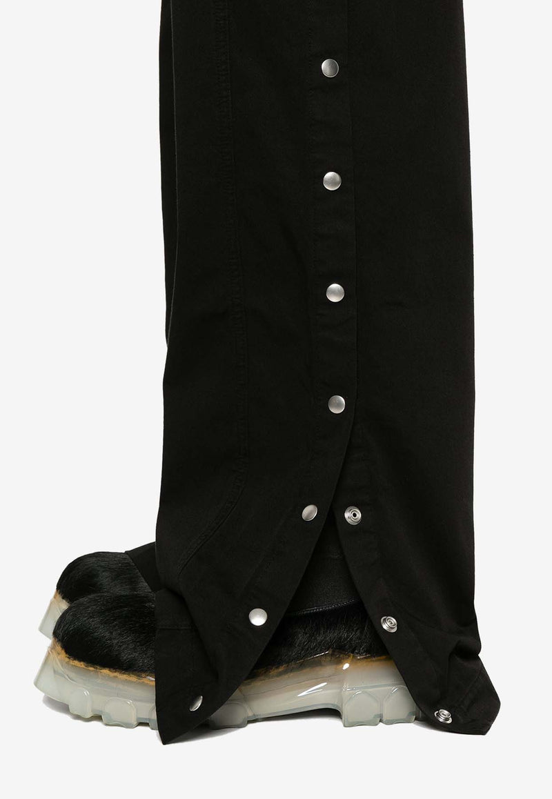 Rick Owens DRKSHDW Lido Pusher Pants Black DU02D2393TW_09