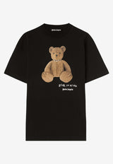 Palm Angels Bear in Mind Printed T-shirt Black PMAA001F24JER010_1060