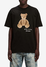 Palm Angels Bear in Mind Printed T-shirt Black PMAA001F24JER010_1060