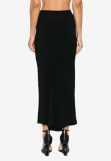 Rick Owens Calf Bias Midi Skirt Black RP02D3334CC_09