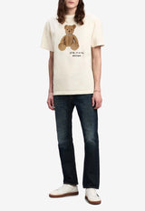 Palm Angels Bear in Mind Printed T-shirt Off-white PMAA001F24JER010_0360