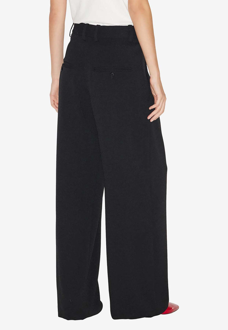 Isabel Marant Romina Pleated Tailored Pants Black PA0410FBB3F02I_01BK