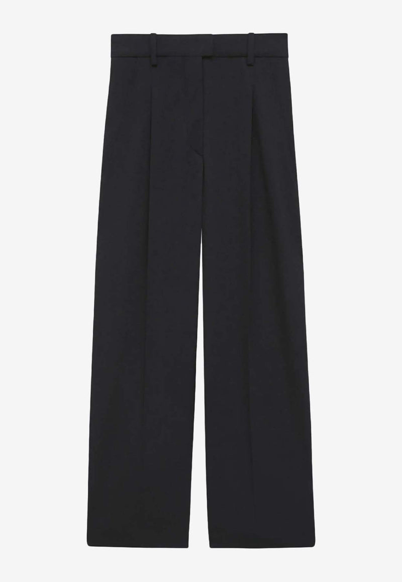 Isabel Marant Romina Pleated Tailored Pants Black PA0410FBB3F02I_01BK