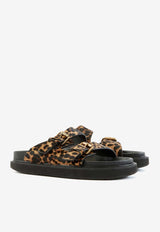 Isabel Marant Lennya Leopard Print Sandals Brown SD0078FAB3B08S_99LE