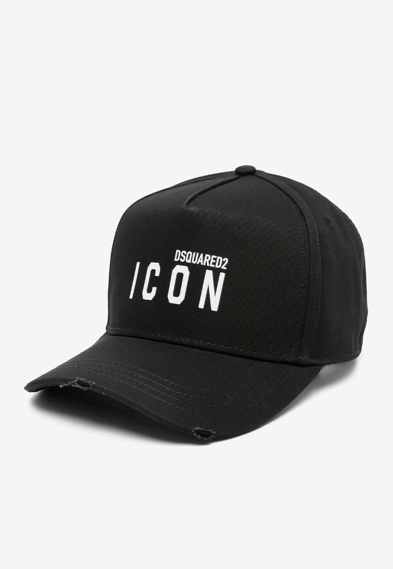 Dsquared2 Embroidered Icon Baseball Cap Black BCM041305C07995_M063