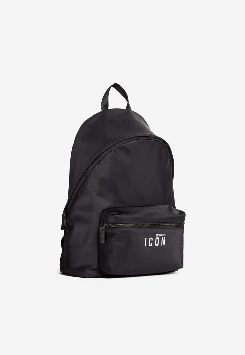 Dsquared2 Icon Nylon Backpack Black BPM011311703199_M436