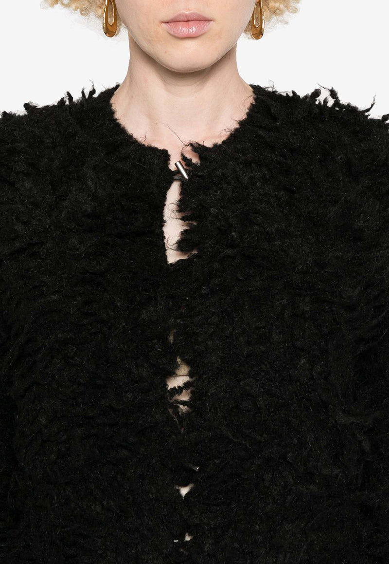 Pinko Faux-Fur Jacket Black 103928A22B_Z99