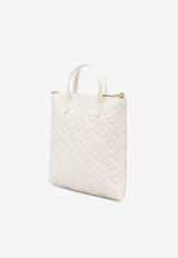 Pinko Mini Love Birds Embossed Monogram Tote Bag White 102746A1YB_Z14Q