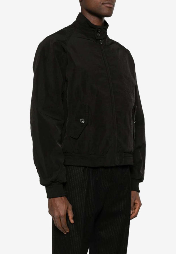 Maison Margiela Zip-Up Bomber Jacket Black S50AM0626S53735_900