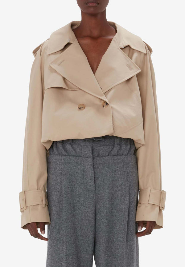 JW Anderson Cropped Trench Coat Beige JK0341PG1651_031