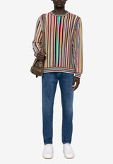 Paul Smith Signature Stripe Cashmere Sweater  Multicolor M1R904YN02502_92