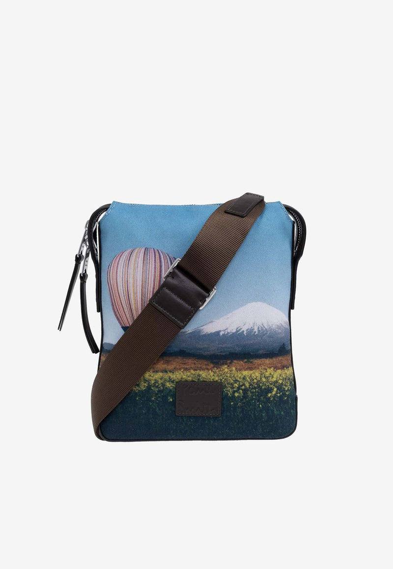 Paul Smith Balloon Mount Fuji Print Shoulder Bag Multicolor M1A7867NMFUJI_PR