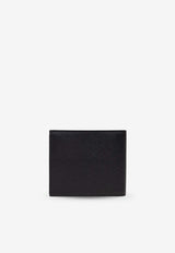 Paul Smith Logo Stamp Leather Bi-Fold Wallet Black M1A4832NMISTR_79