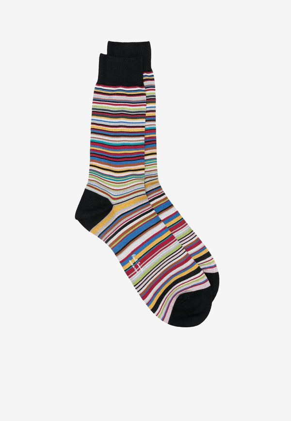 Paul Smith Signature Striped Socks Multicolor M1A800MOMSSIG_92