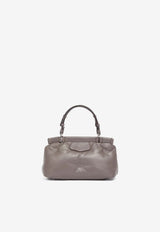 Maison Margiela Small Glam Slam Nappa Leather Shoulder Bag Gray SB2WD0077P4300_T2152