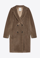 S Max Mara Roseto Alpaca and Wool Coat Brown 2429016193600ROSETO_031