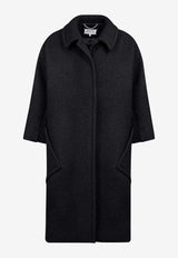 Maison Margiela Bouclé Oversized Coat  Black S51AA0353S53497_900