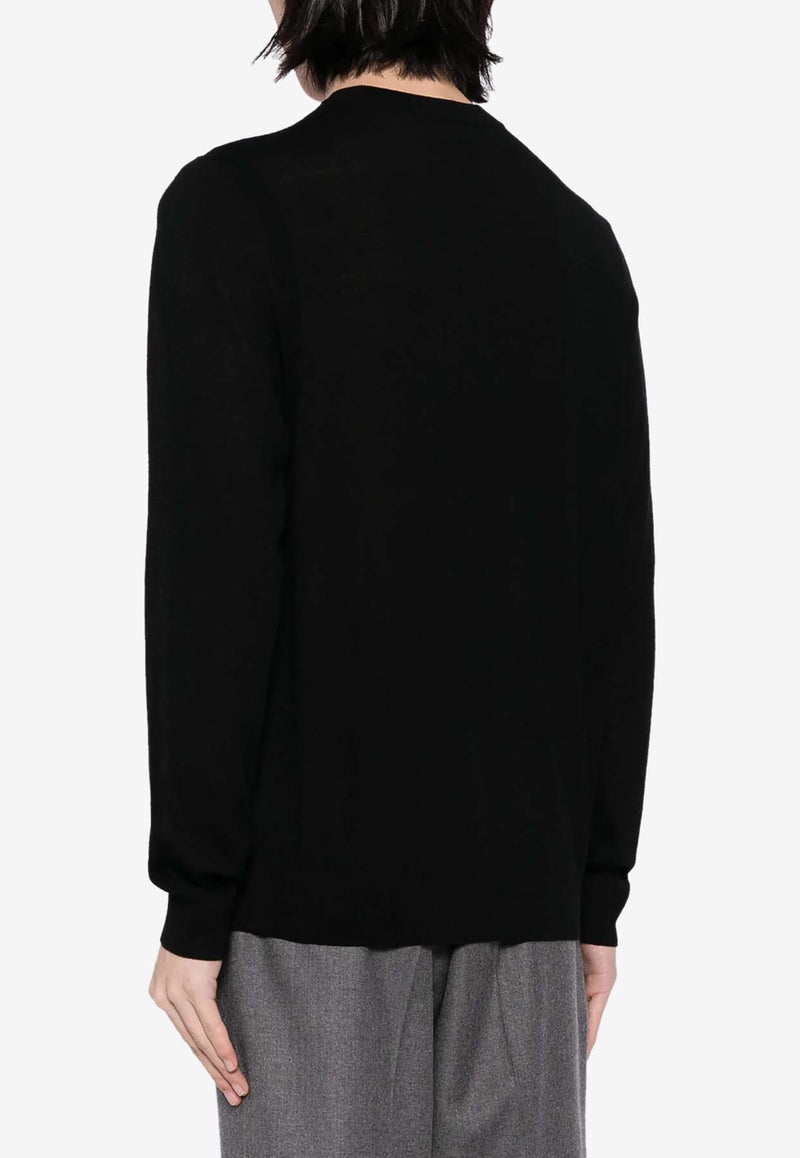 Paul Smith Fine Knit Wool Sweater Black M1R562XM02093_79