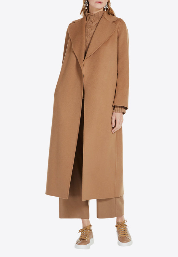 S Max Mara Poldo Belted Wool Coat Camel 2429016043600POLDO_045