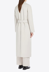 S Max Mara Poldo Belted Wool Coat Pearl 2429016043600POLDO_011